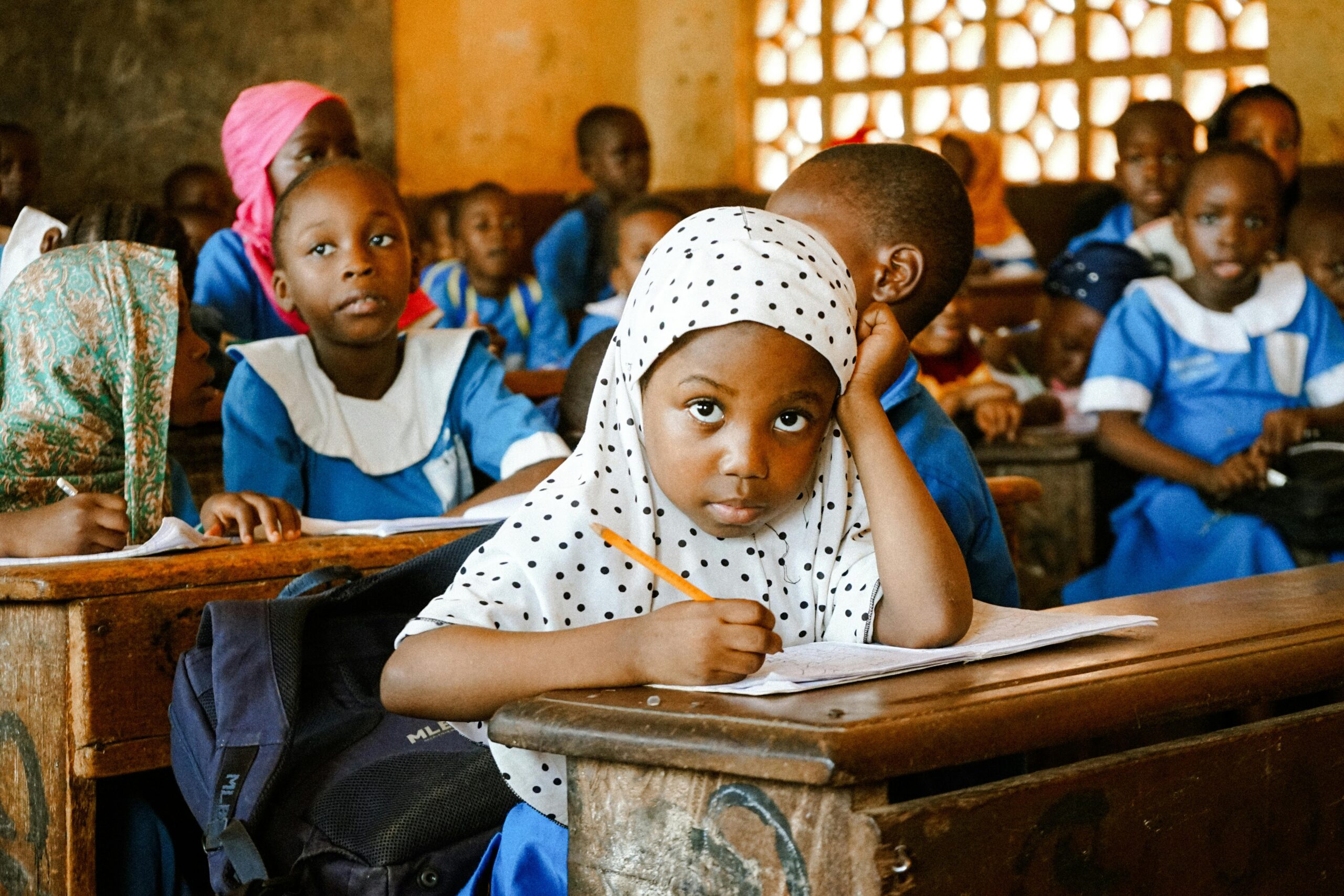 Enfants à l’école au Togo